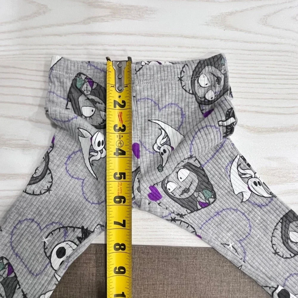 Disney Baby Nightmare Before Christmas Outfit Set Girls 12M Gray‎ Jack Sally NEW